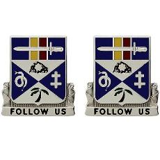 293rd Infantry Regiment Unit Crest (Follow Us)